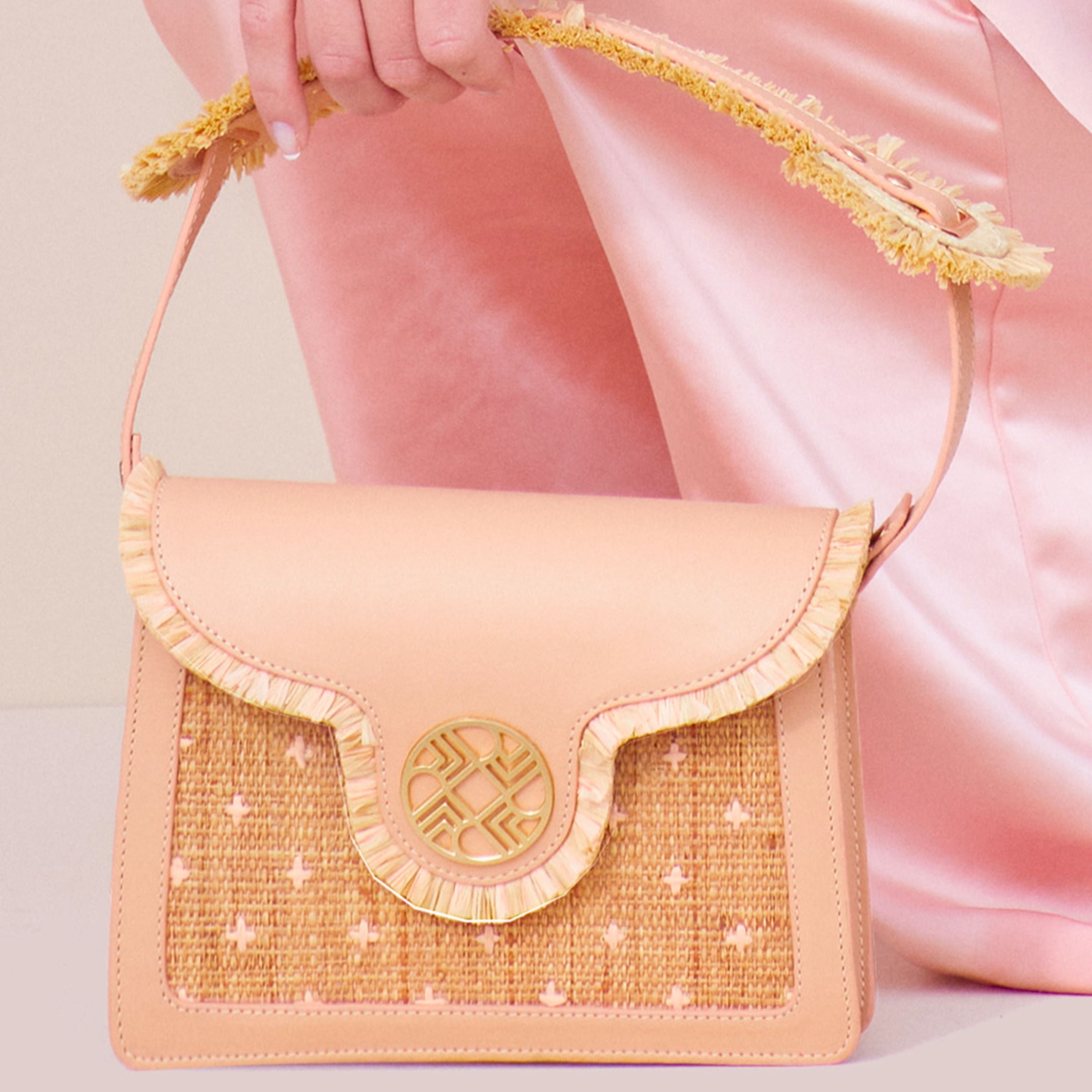 LINA - Embroidered Clutch